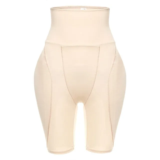 6XL Peach Shape Padded Tummy Control High Waist Slimming Shorts Plus Size Women