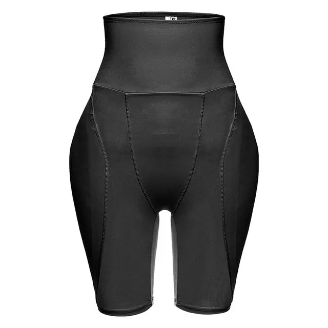 6XL Peach Shape Padded Tummy Control High Waist Slimming Shorts Plus Size Women
