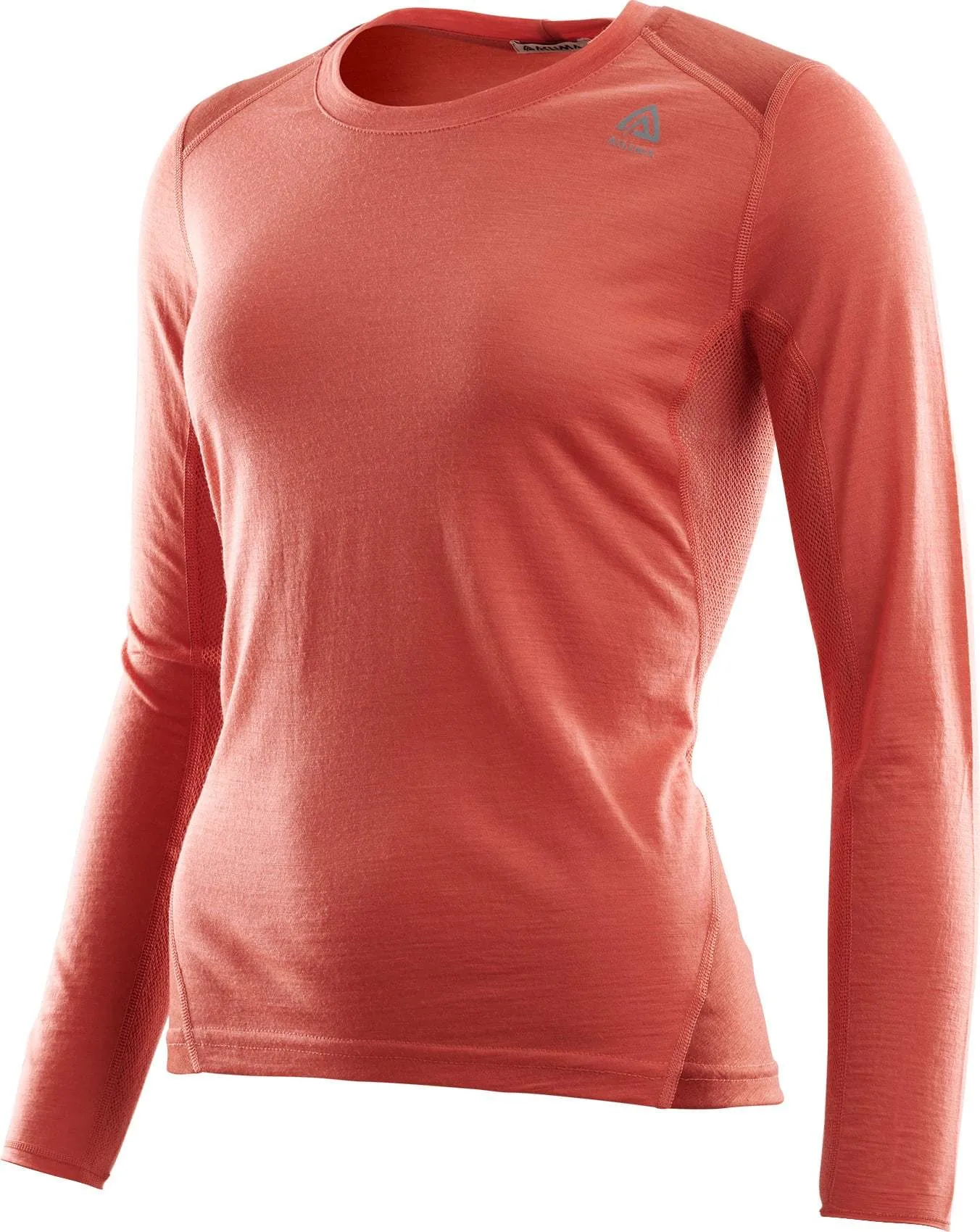 Aclima LightWool Sports Shirt Woman Burnt Sienna / Red Ochre | Buy Aclima LightWool Sports Shirt Woman Burnt Sienna / Red Ochre here | Outnorth
