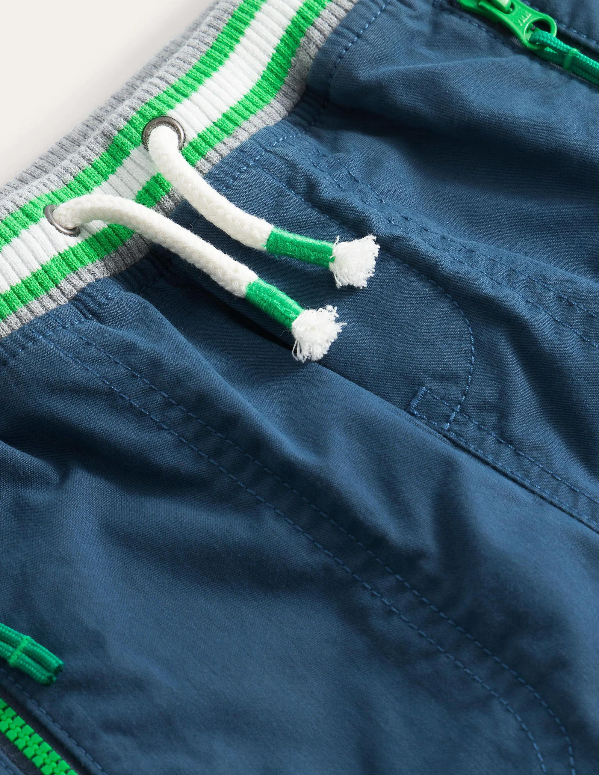 Adventure Shorts-Robot Blue