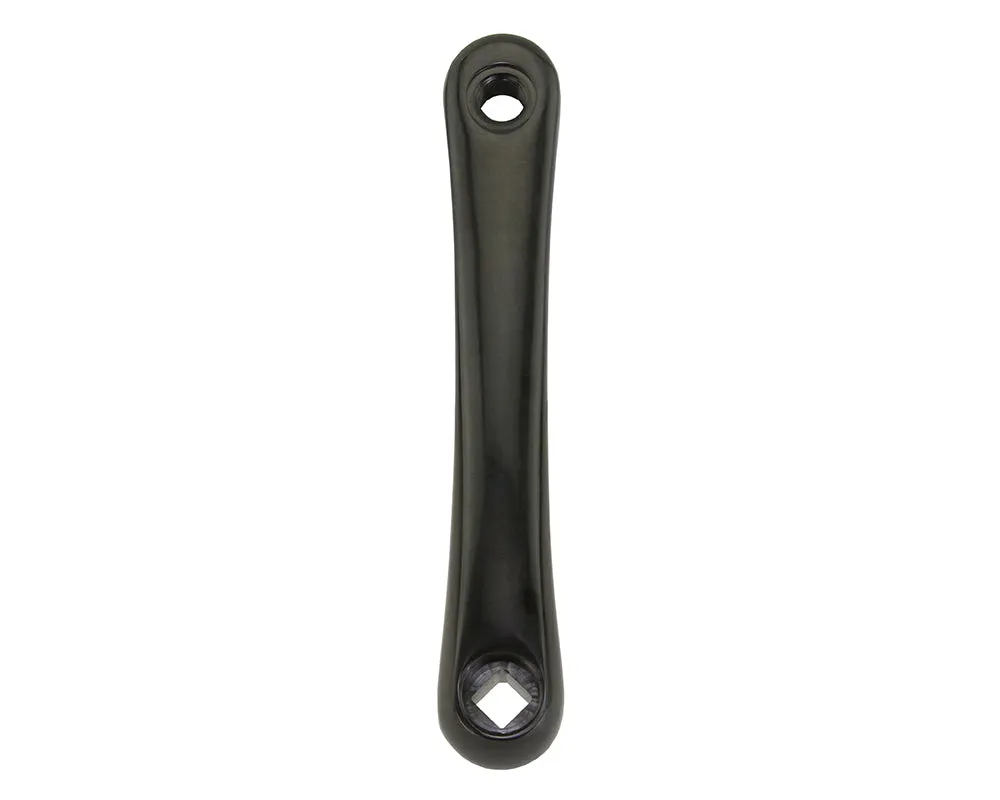 Alloy Left Crank Arm 170mm Square Taper JIS Black - Live4Bikes