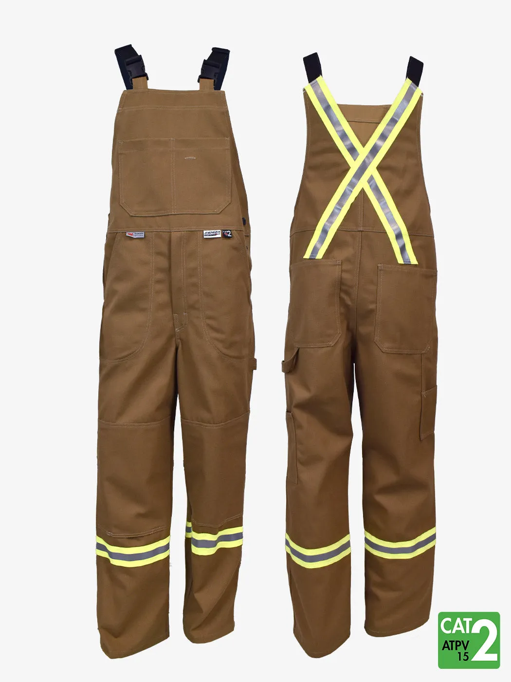 Avenger 12 Oz Duck Bib Pants - 3122