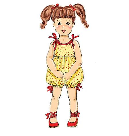 B6336 Retro Outfits for 18" Doll (Size: One Size Only)