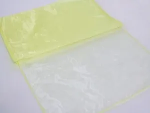 Baby Maize - 14 x 108 inch Organza Table Runners