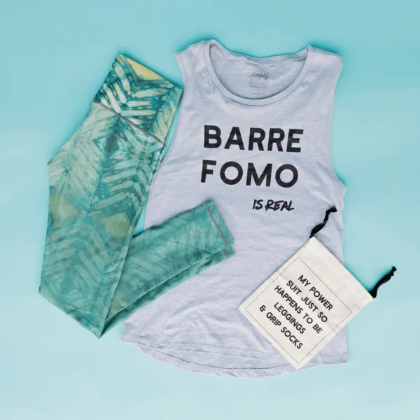 Barre FOMO is Real - Muscle Tank