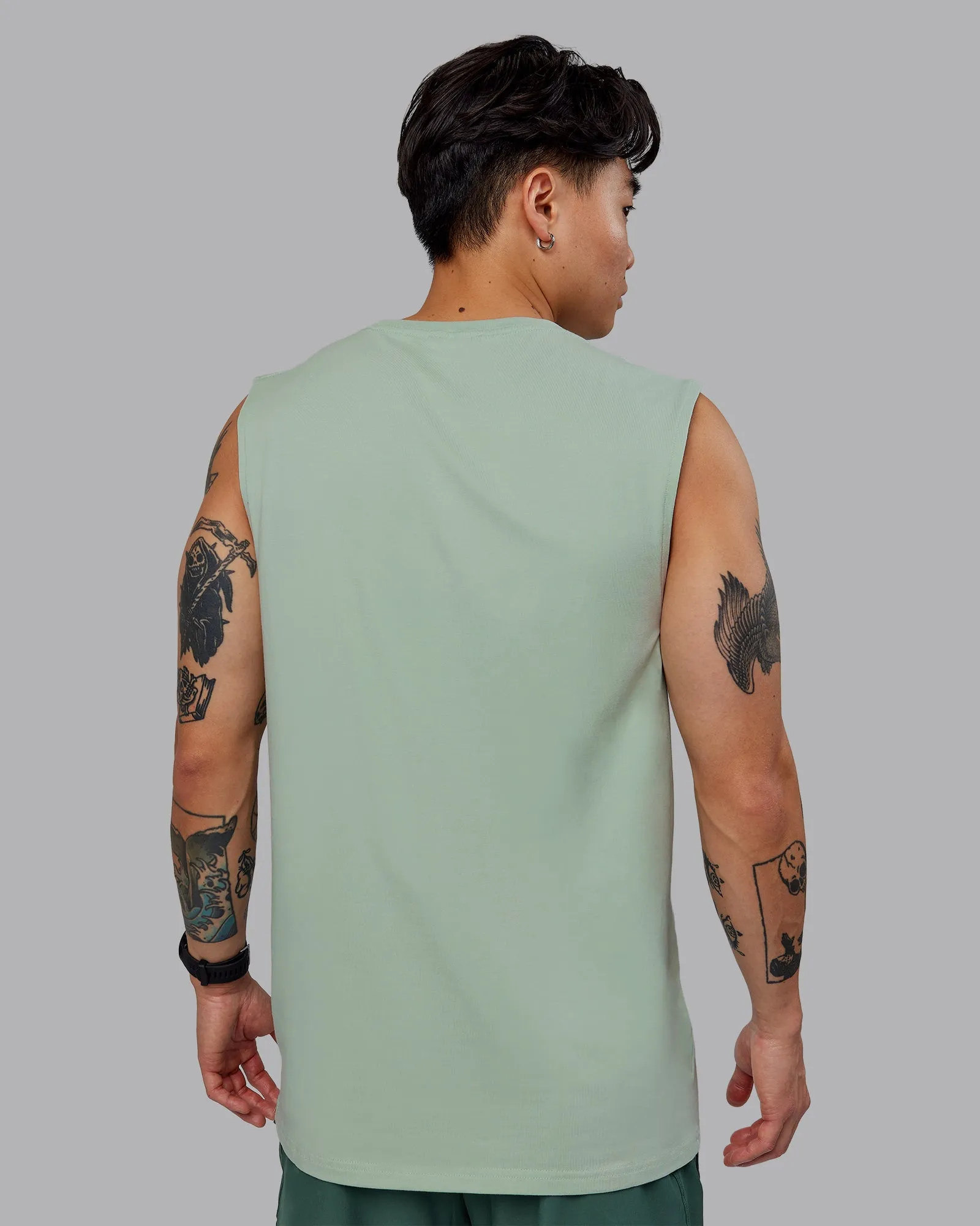Base FLXCotton Tank - Surf Spray