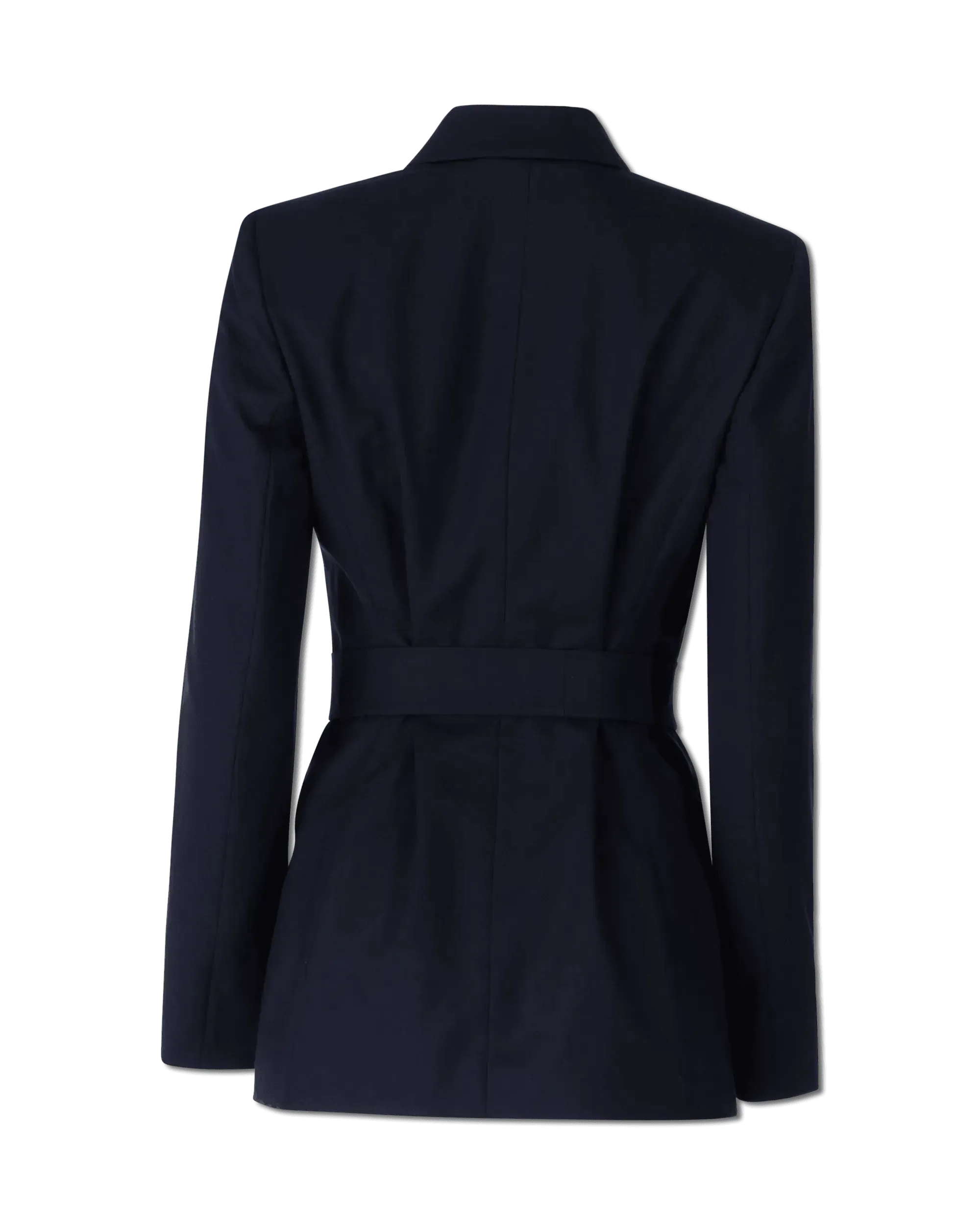 Belluno Wool Belted Blazer