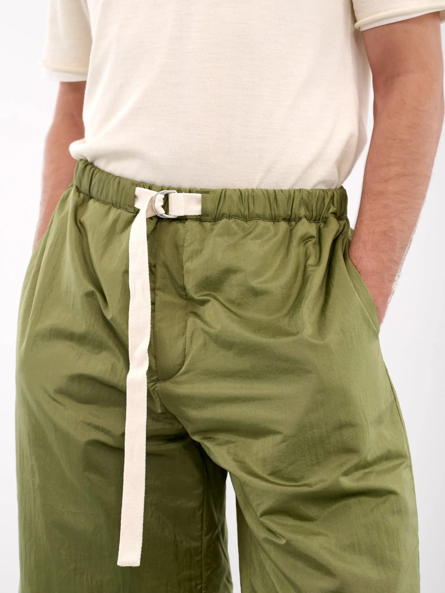 Belted Shorts (J47KA0271-J70003-332-GREEN)