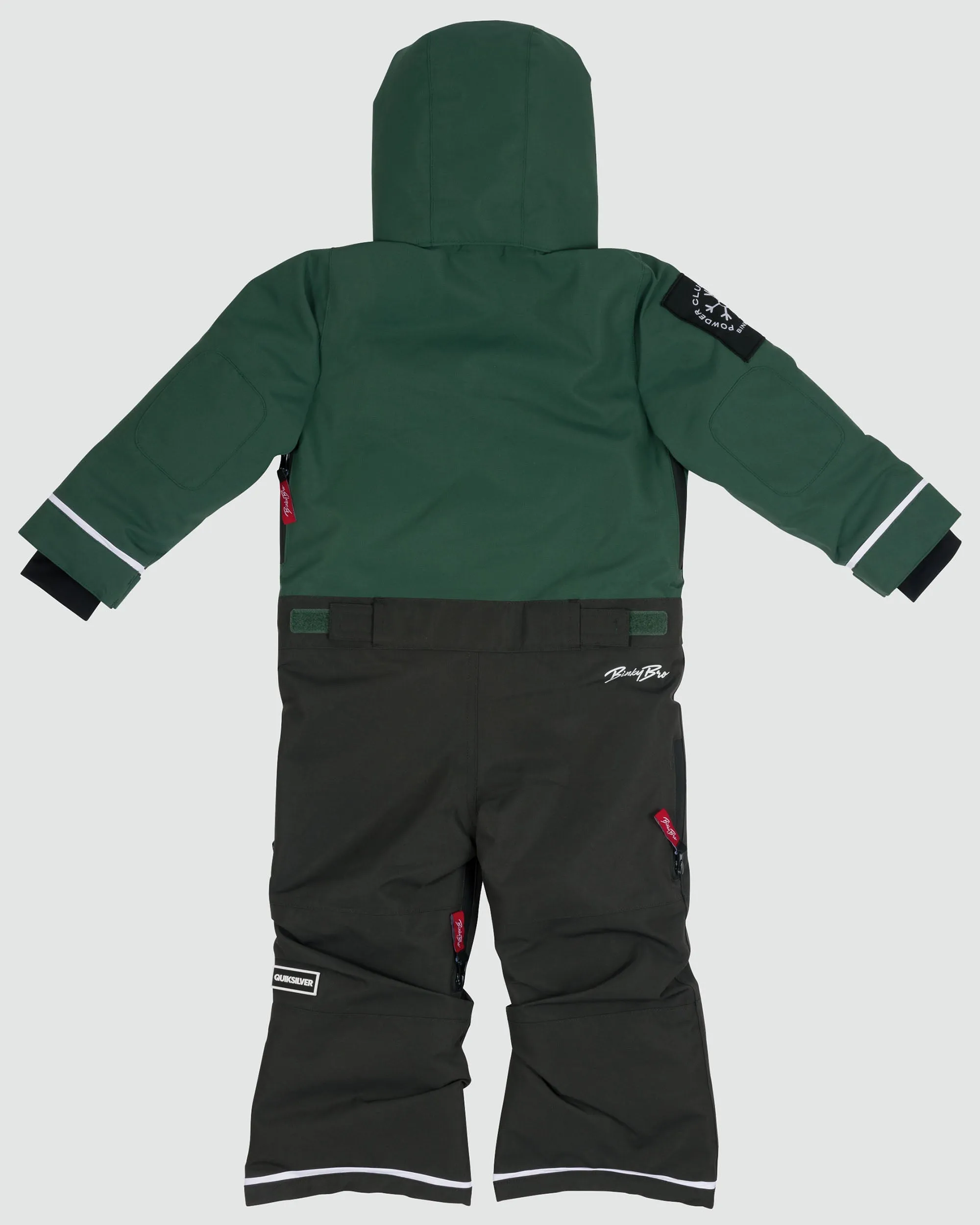 BinkyBro x Quiksilver 99-90 Snowsuit - Grey/Green