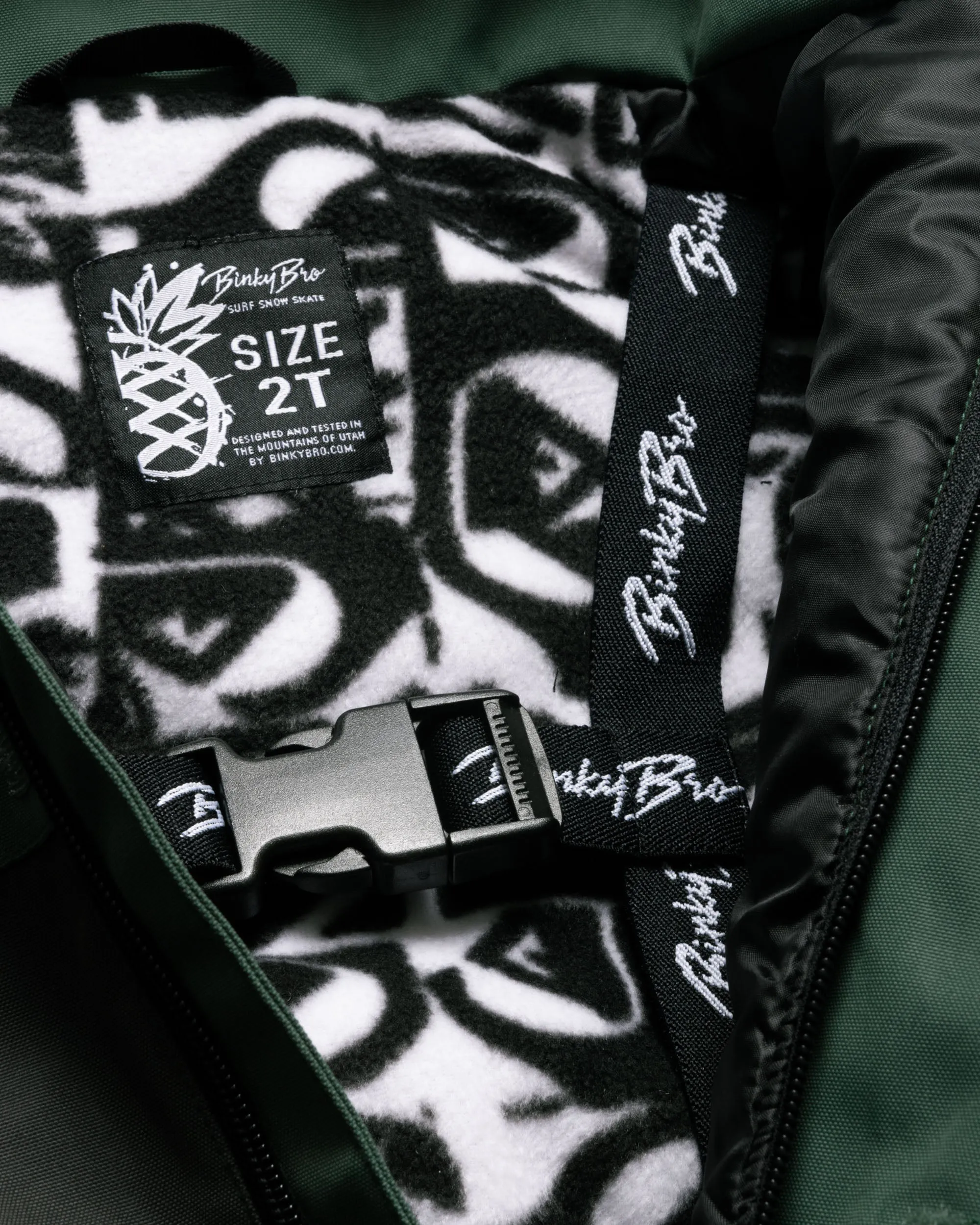 BinkyBro x Quiksilver 99-90 Snowsuit - Grey/Green