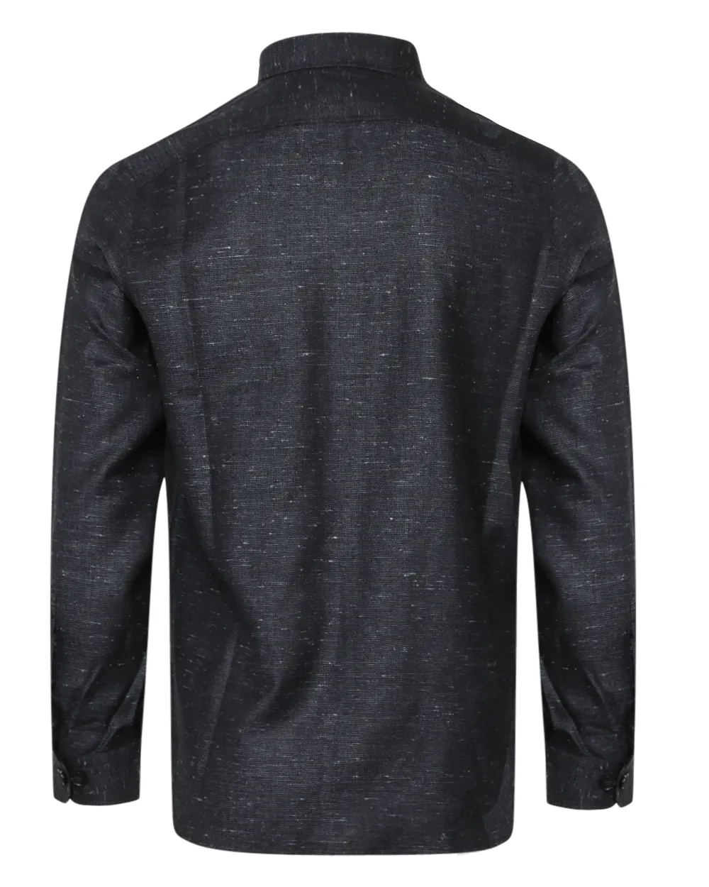 Black Donegal Overshirt