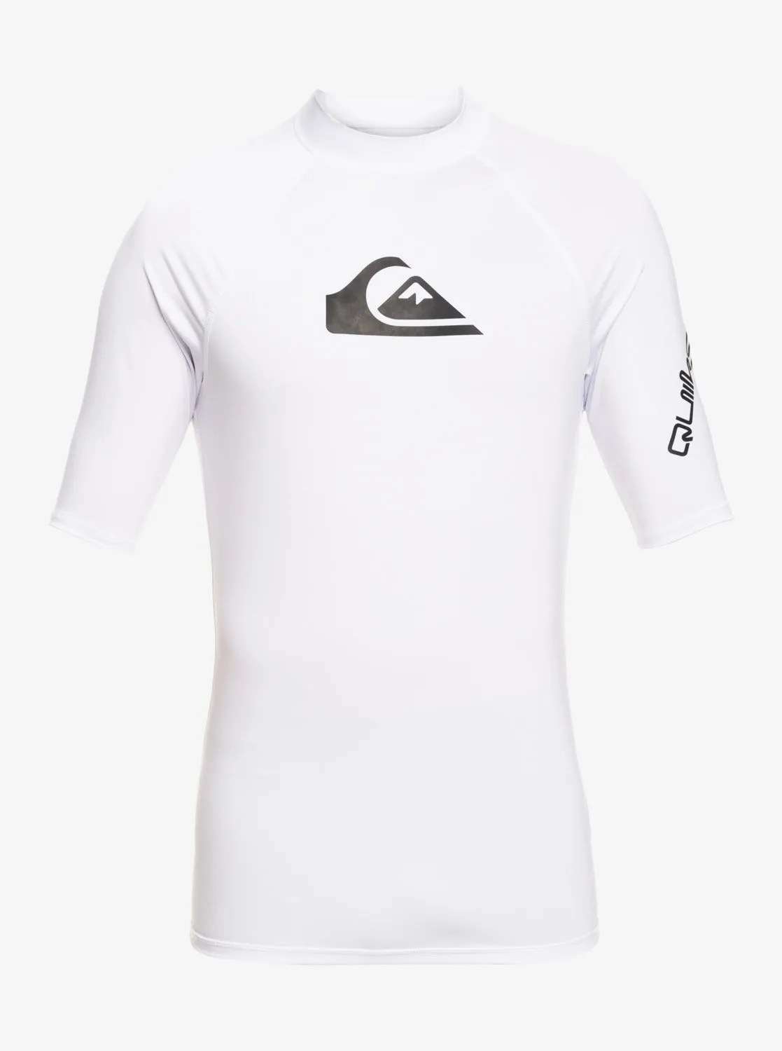 Boys 2-7 All Time Short Sleeve Upf 50 Rashguard - White