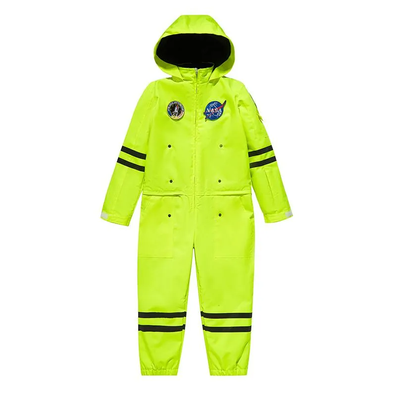 Boys Unisex Doorek Nasa Space Ski Suit One Piece Snowsuits