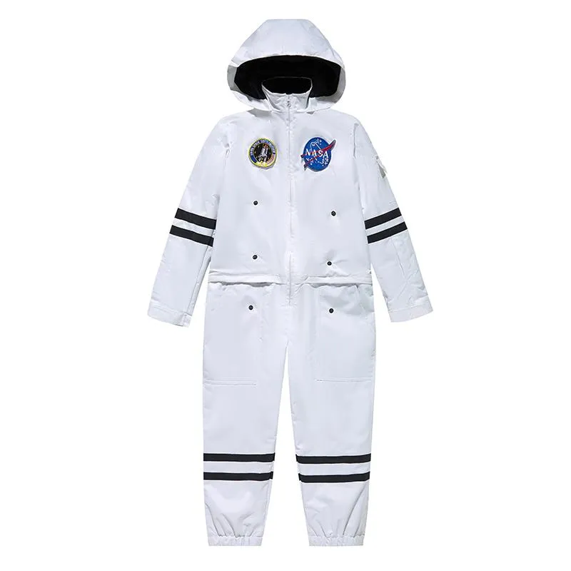 Boys Unisex Doorek Nasa Space Ski Suit One Piece Snowsuits