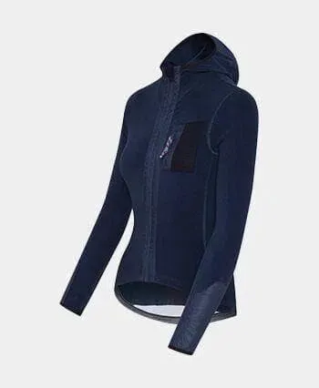 CAFE DU CYCLISTE Ingrid Long Sleeve Women Jersey - Navy