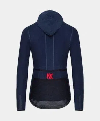 CAFE DU CYCLISTE Ingrid Long Sleeve Women Jersey - Navy
