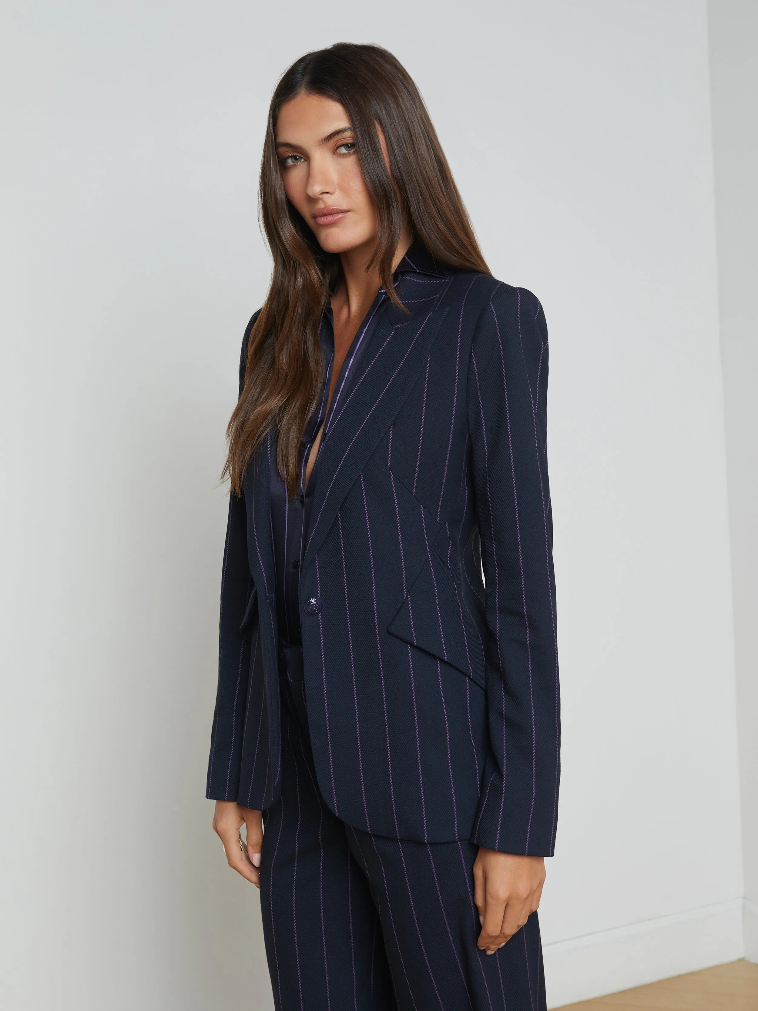 Chamberlain Pinstriped Blazer