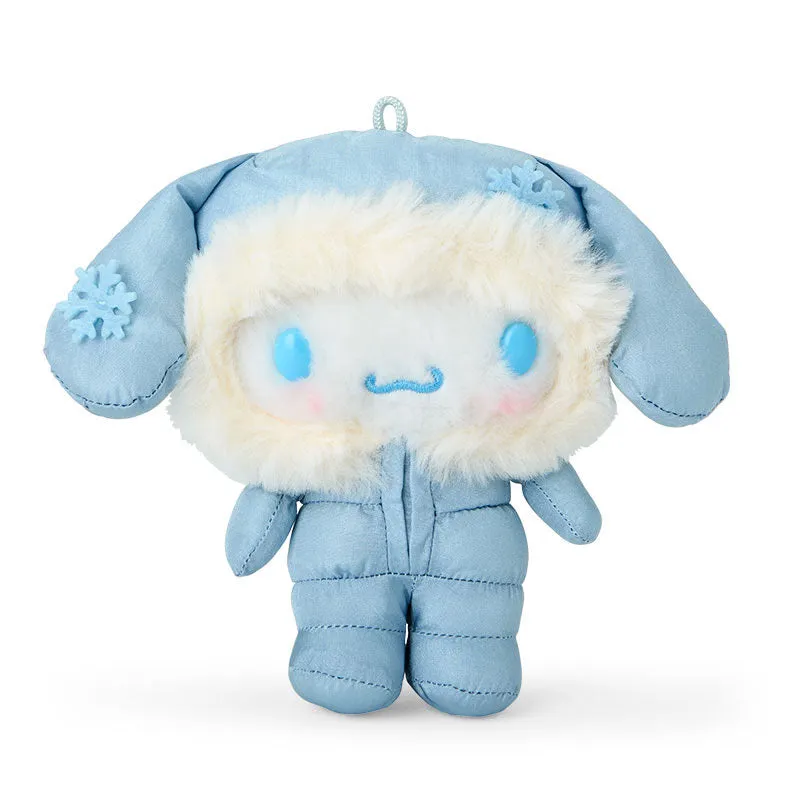 Cinnamoroll Plush Mascot Keychain (Winter Snowsuit Series)