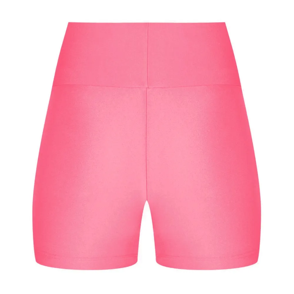 Comme Des Fuckdown Pink Polyester Short