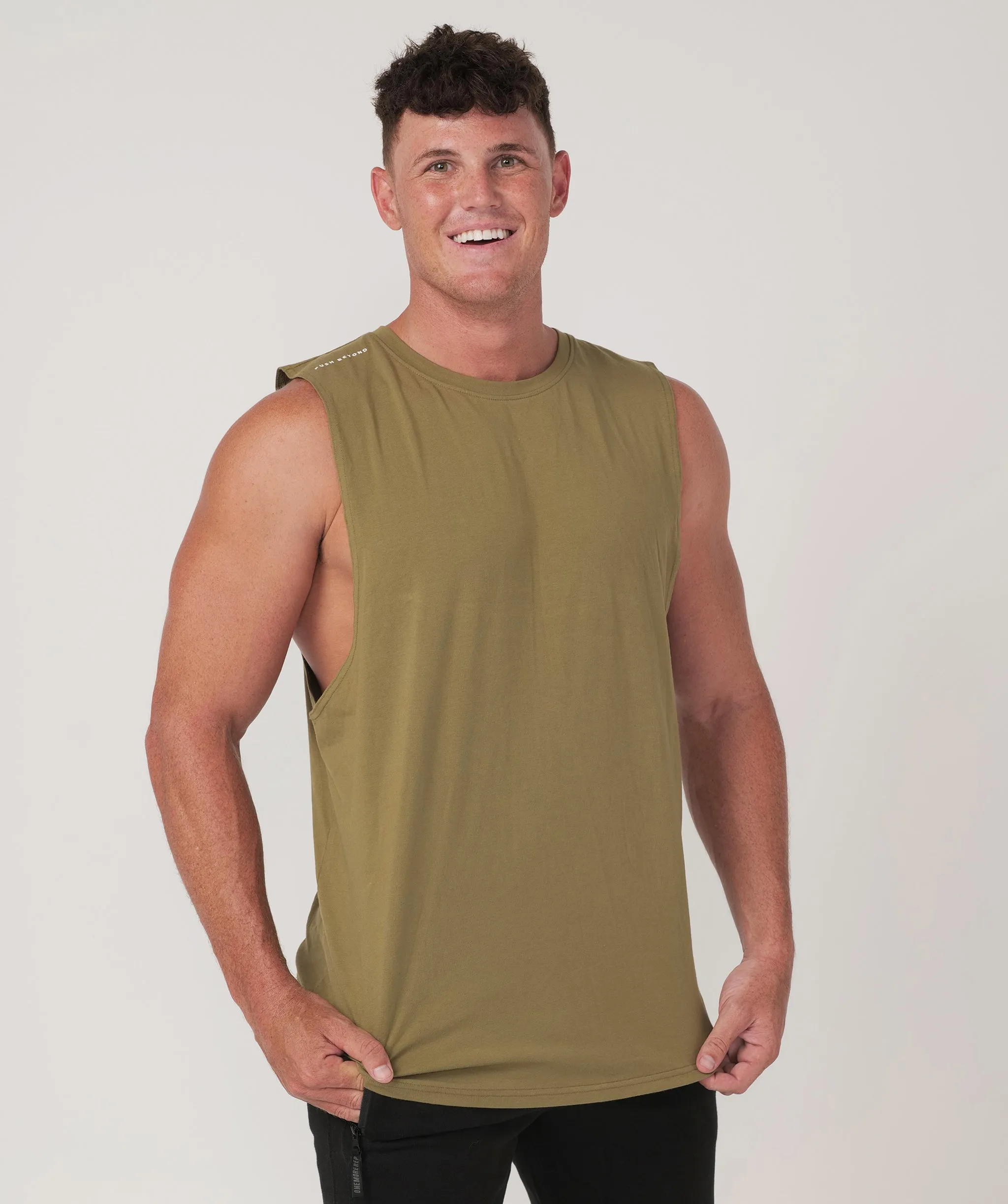Core Muscle Tee Khaki