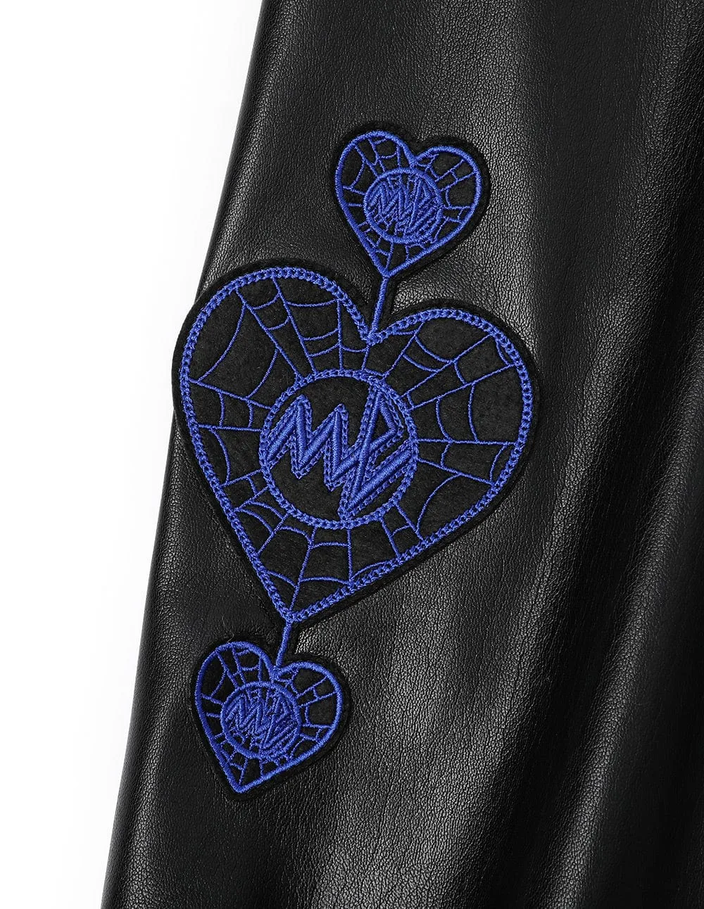 Couple Style Patchwork Pu Leather Baseball Jacket