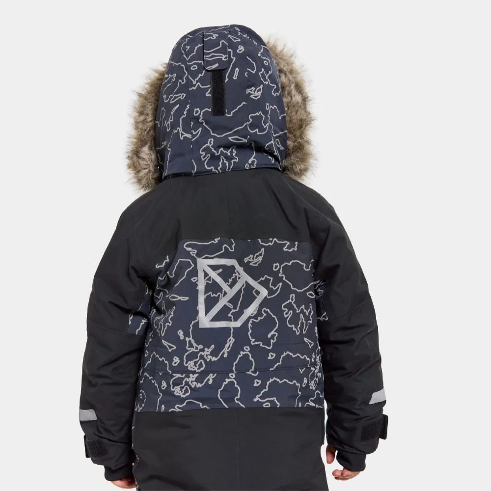 Didriksons Bjarven Special Edition Snowsuit - Grundsun Reflective Navy