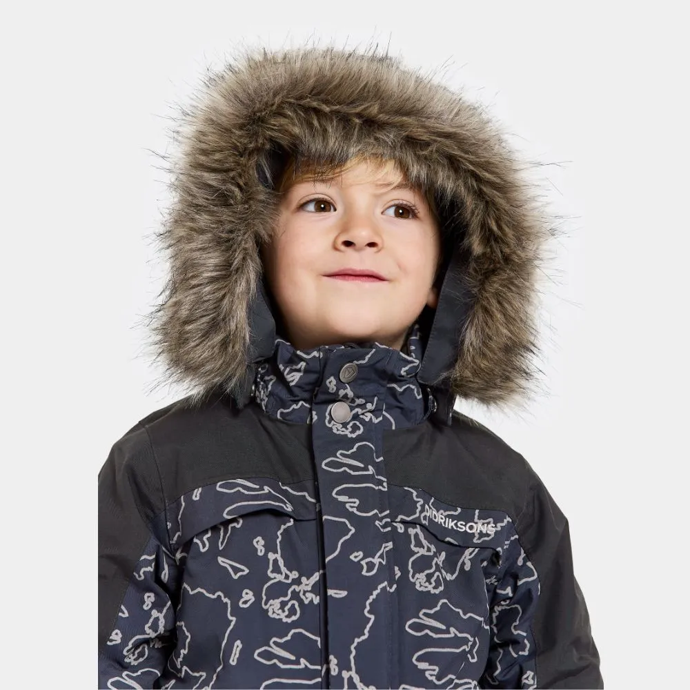 Didriksons Bjarven Special Edition Snowsuit - Grundsun Reflective Navy