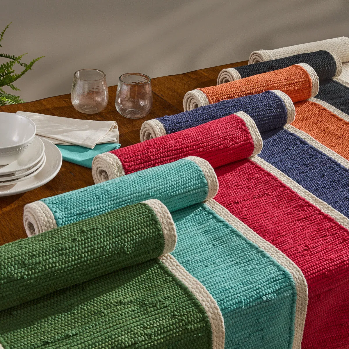 Dune Table Runner 72" L - Navy Park Designs