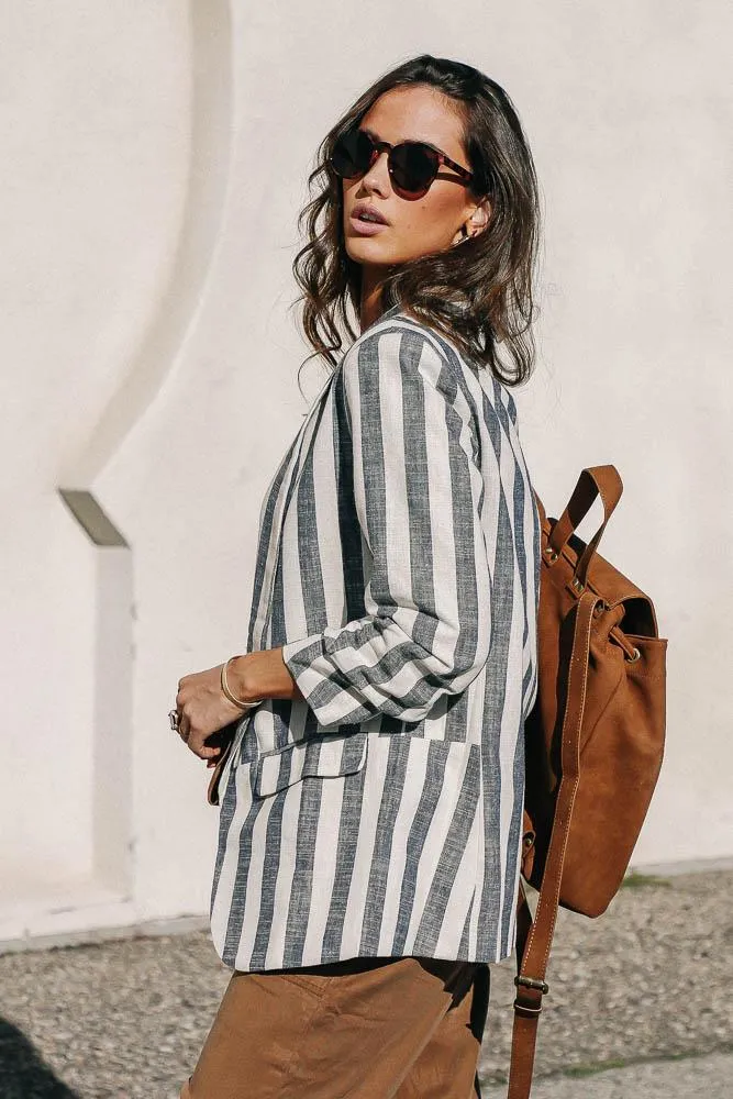 Elisa Striped Blazer