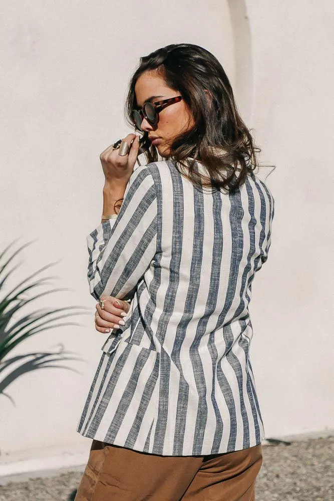 Elisa Striped Blazer