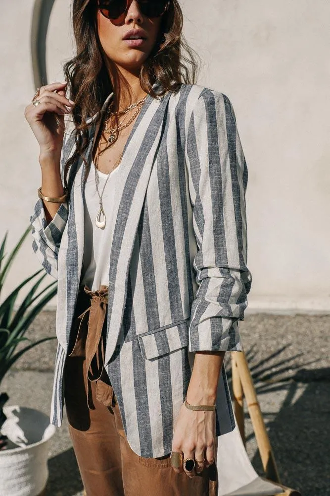 Elisa Striped Blazer