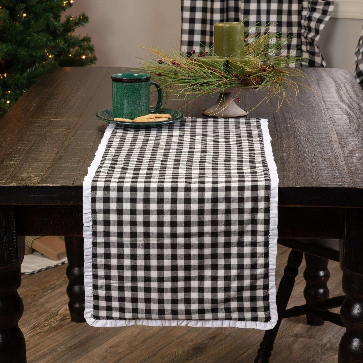 Emmie Black Runner 13x36 VHC Brands