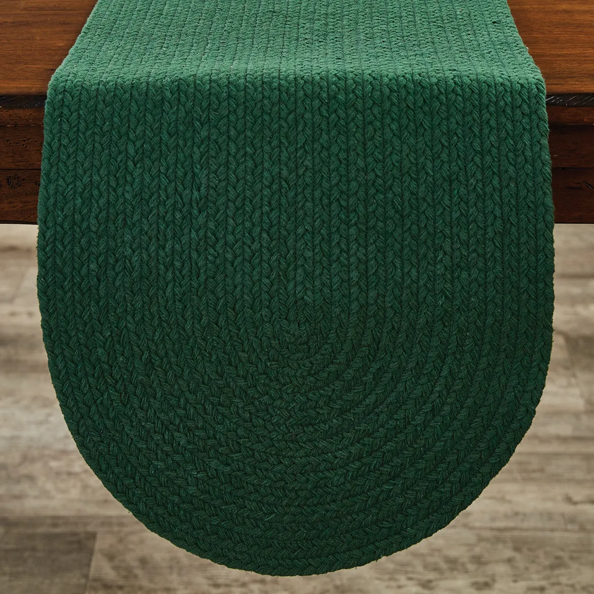 Essex Table Runner 54"L - Green Set of 2 Park Designs