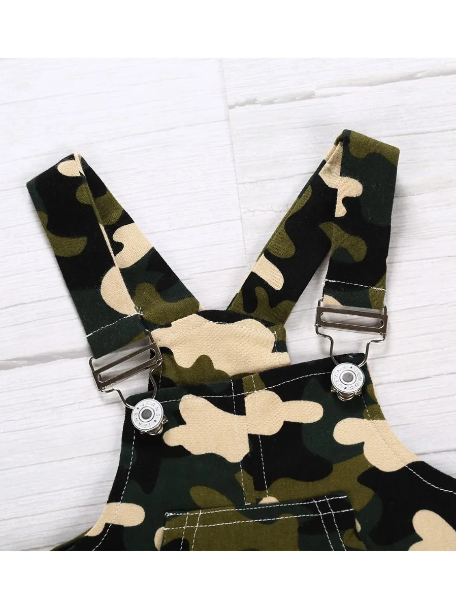 Fashion Baby Toddler Kids Camo Bid Pant