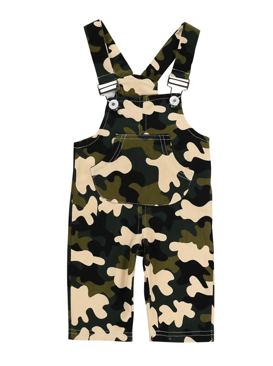 Fashion Baby Toddler Kids Camo Bid Pant