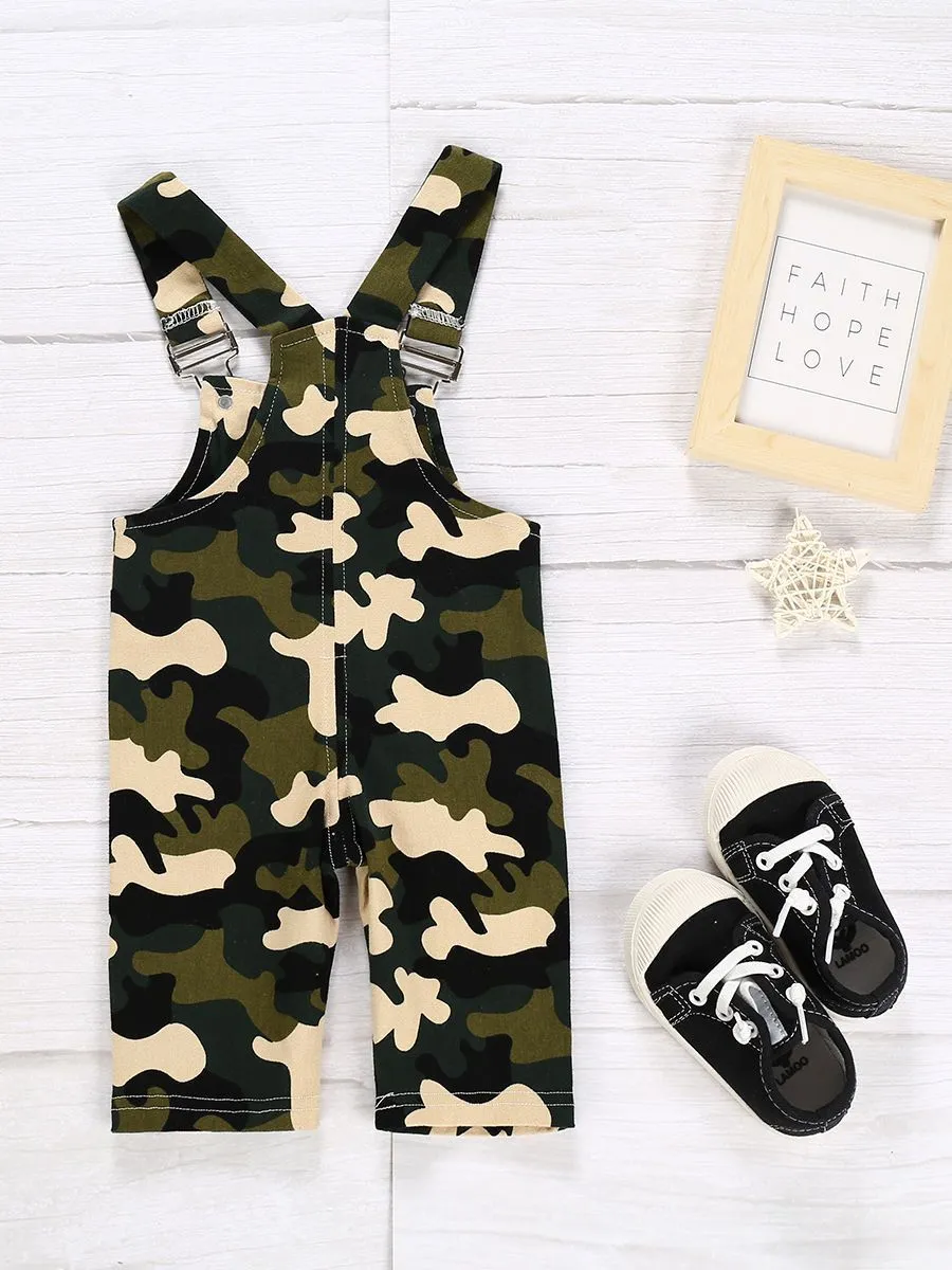 Fashion Baby Toddler Kids Camo Bid Pant