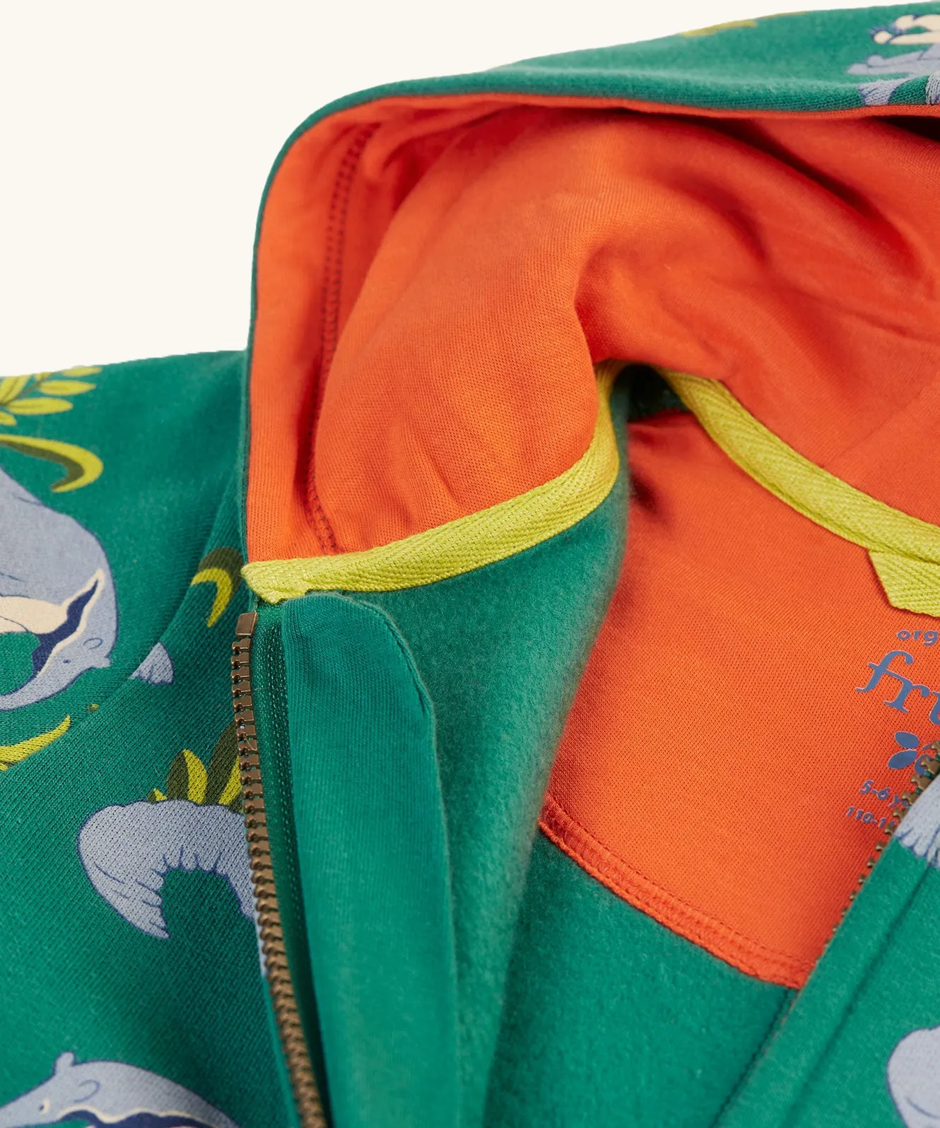 Frugi Big Snuggle Suit - Anteater Parade