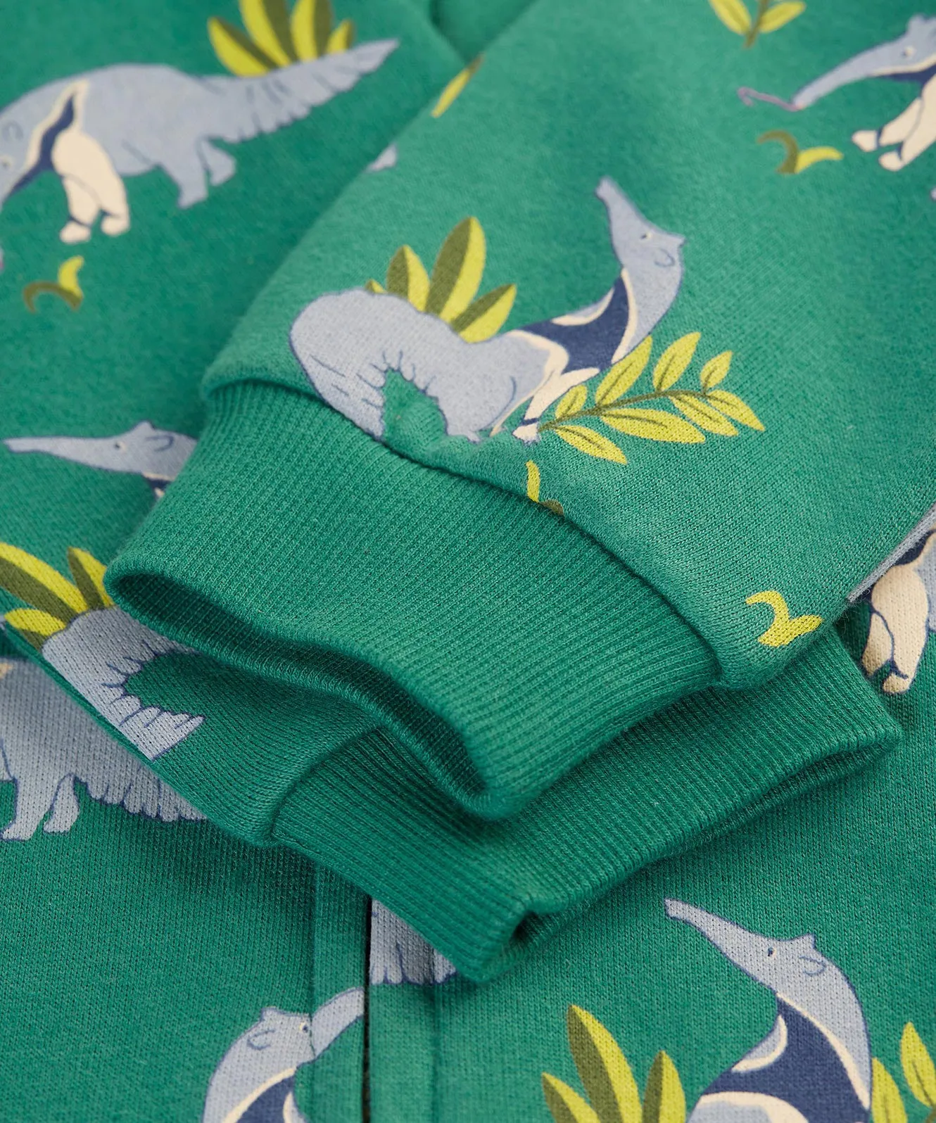 Frugi Big Snuggle Suit - Anteater Parade