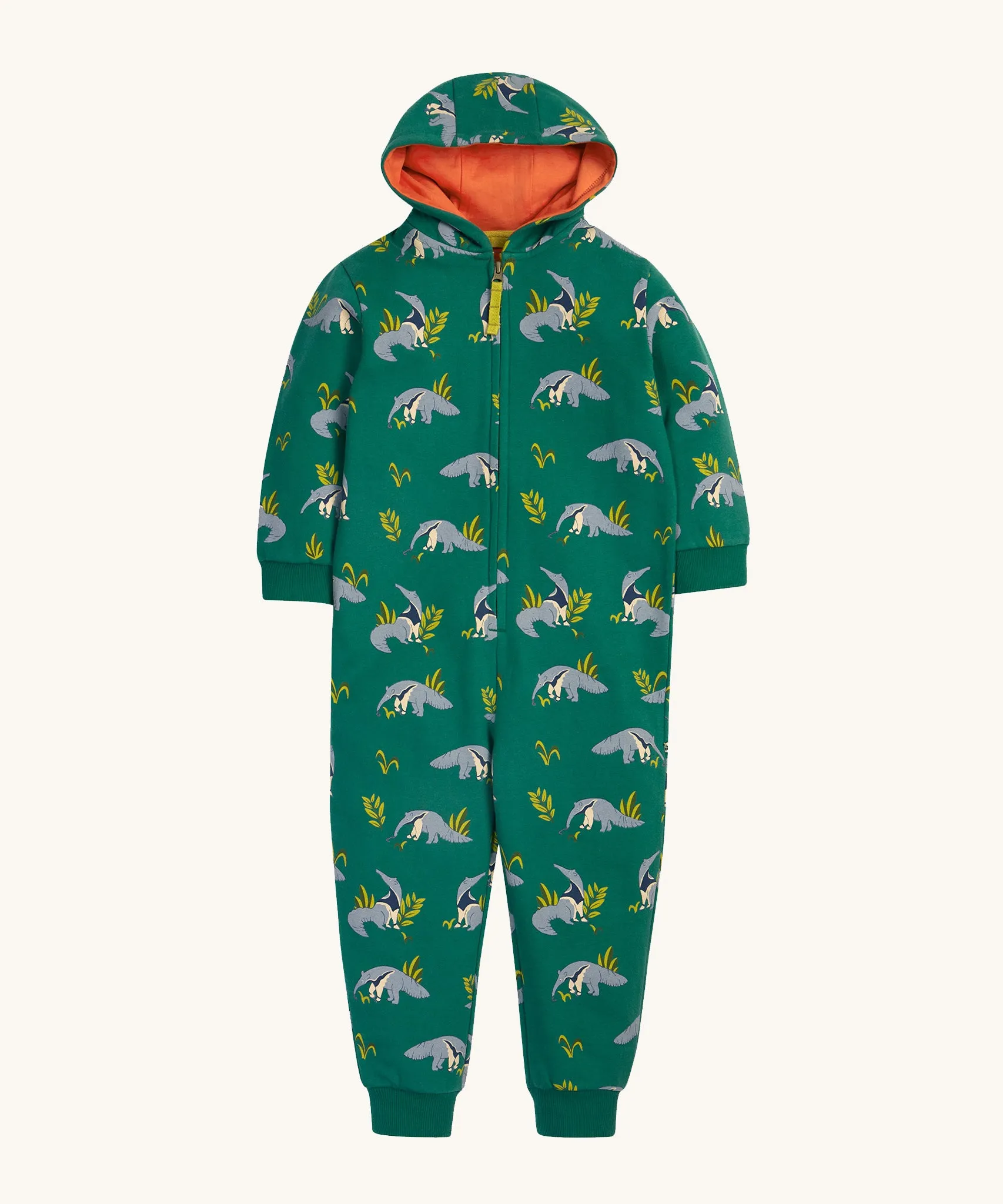 Frugi Big Snuggle Suit - Anteater Parade