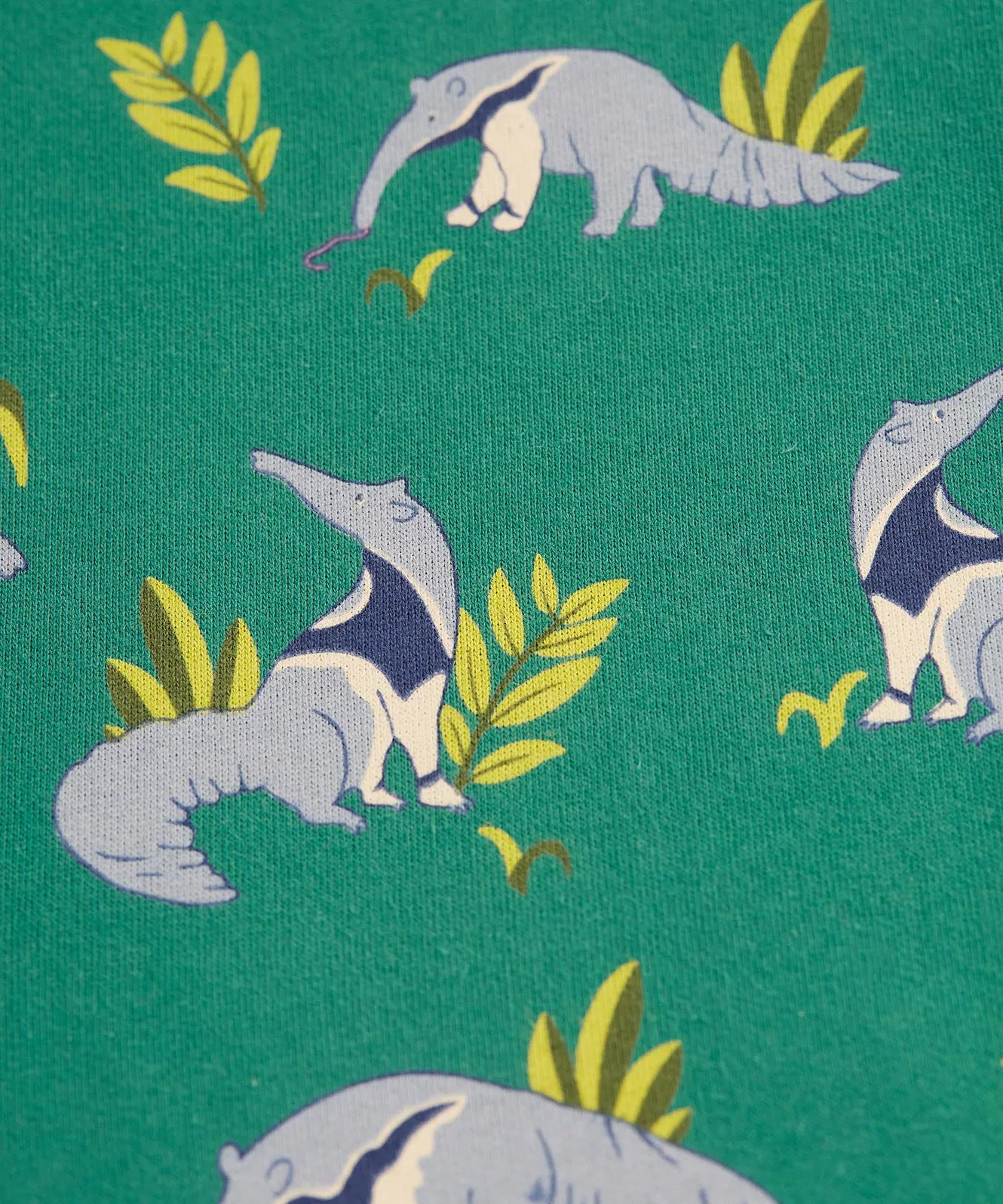 Frugi Big Snuggle Suit - Anteater Parade