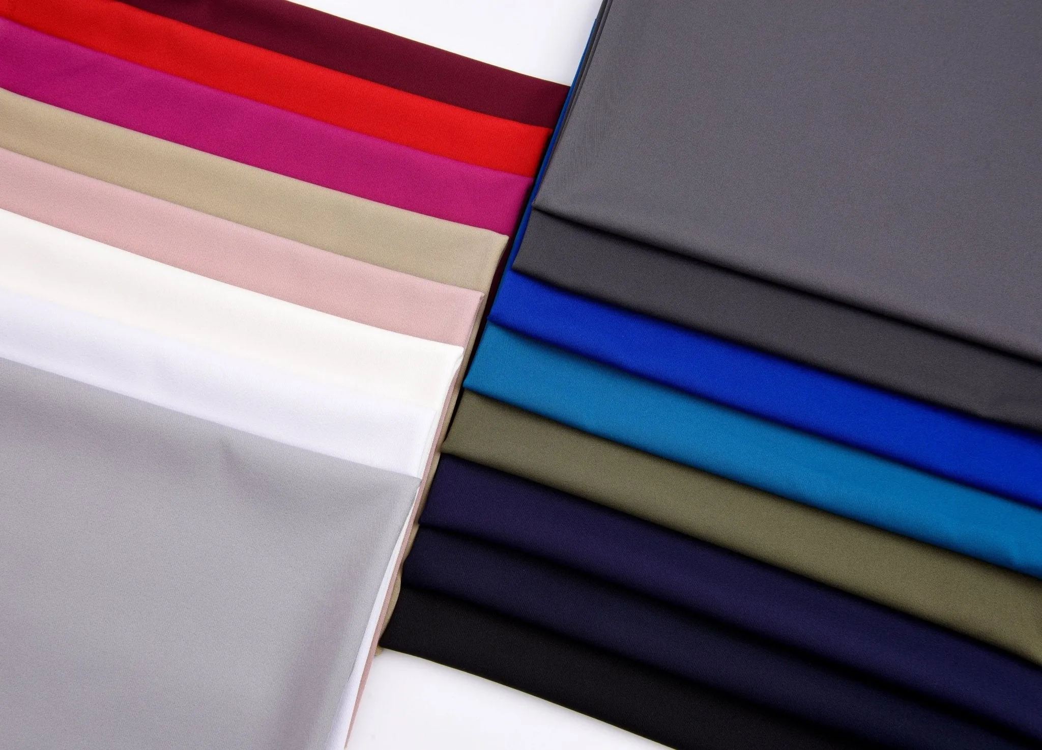 Gabardine Twill Suiting  Four-way Stretch Fabric
