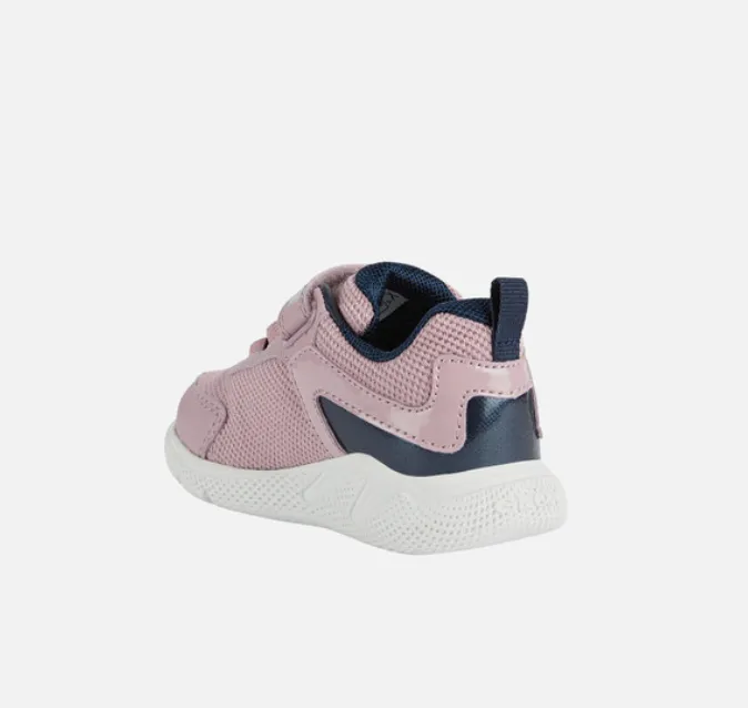 Geox Girl's Runners Sprintye Pink Navy