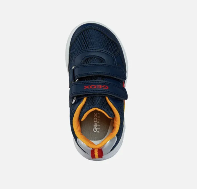 GEOX Sprintye Runners Navy Yellow