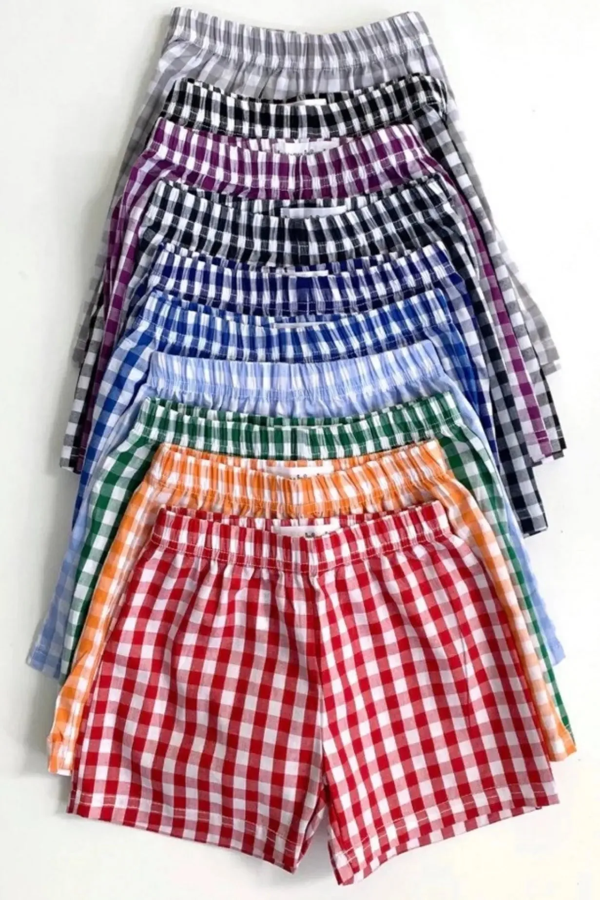 Gingham Shorts