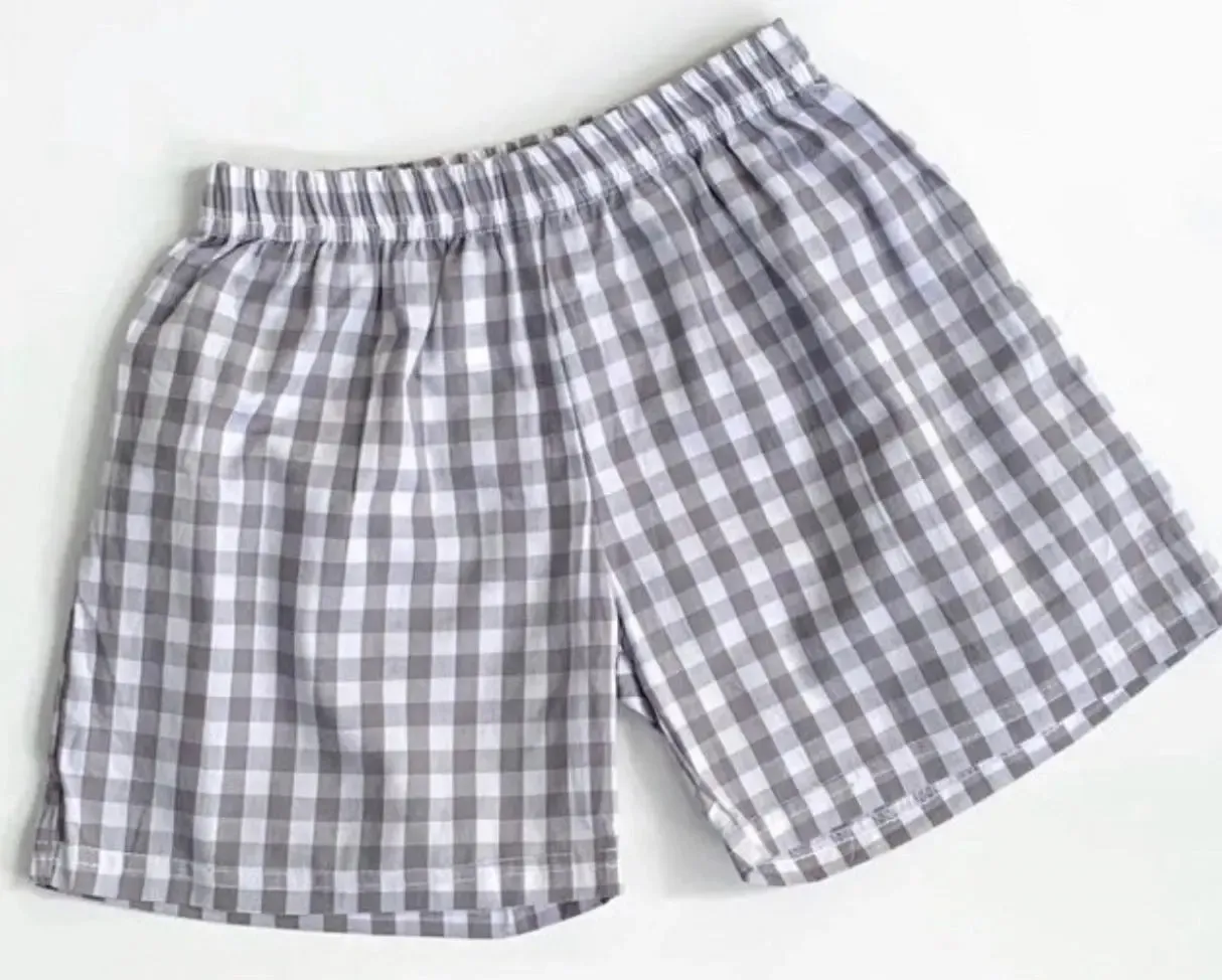 Gingham Shorts