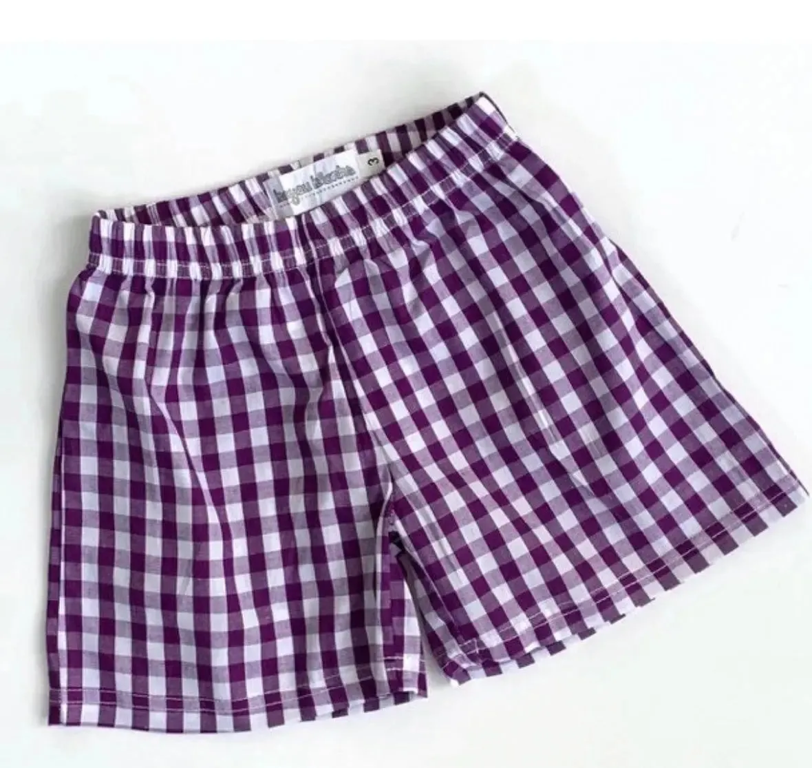 Gingham Shorts