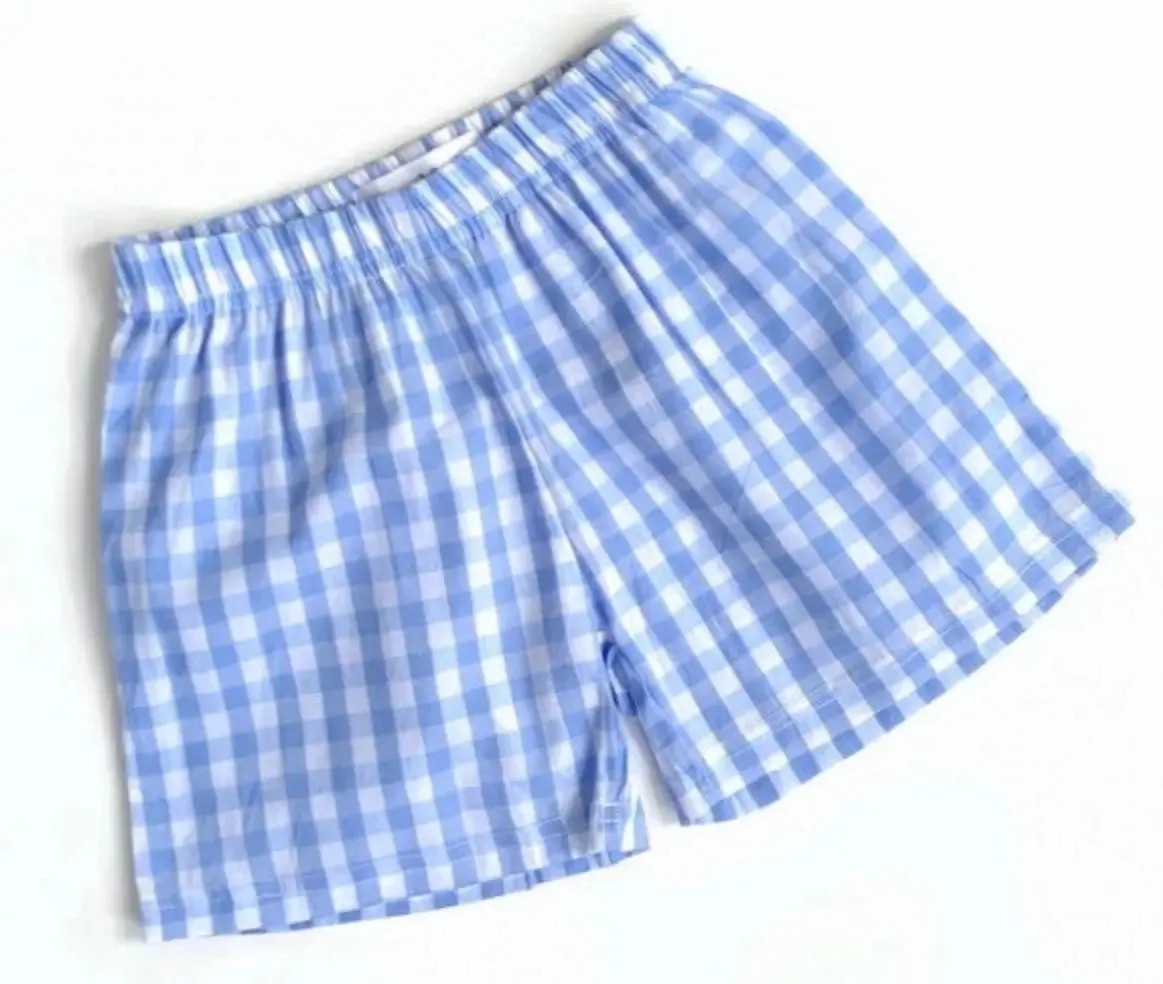 Gingham Shorts