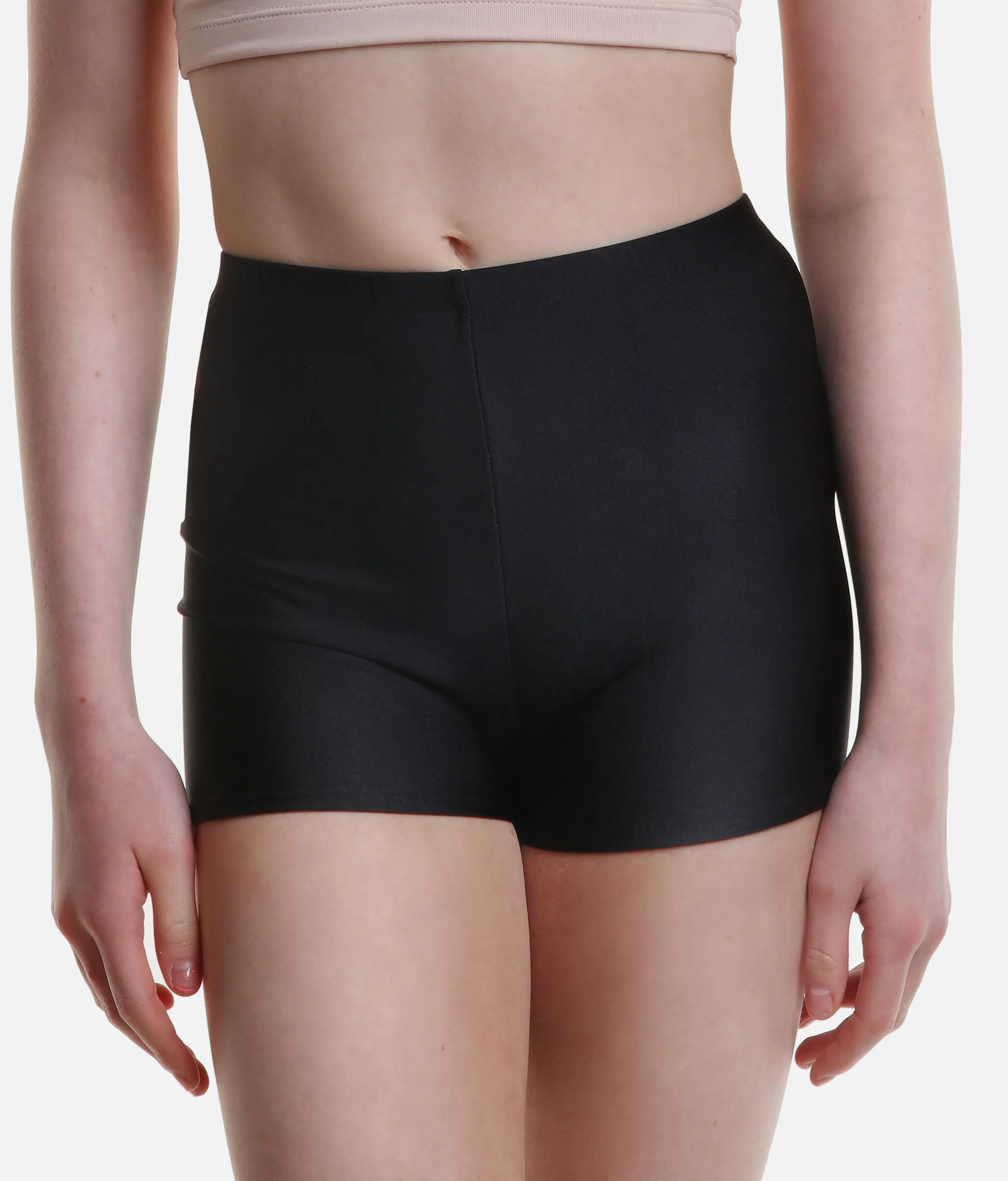 Girls Lycra Dance Shorts - HOT