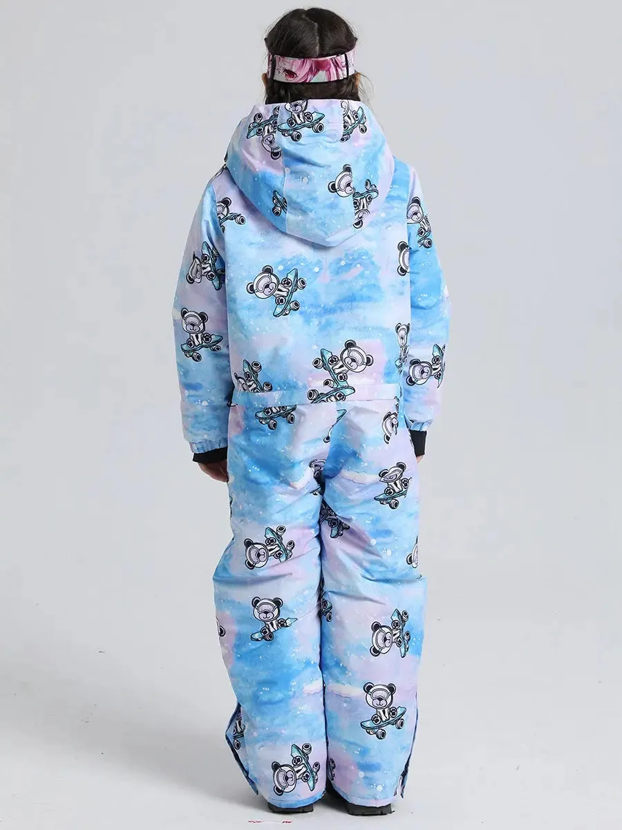 Girls Snow Suits One-piece Ski Jumpsuits