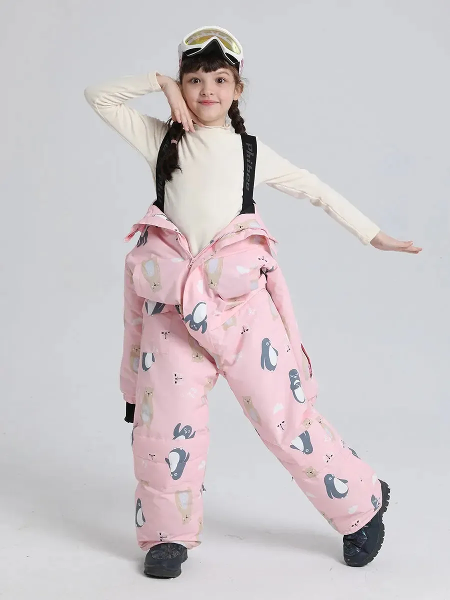 Girls Snow Suits One-piece Ski Jumpsuits